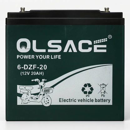 Bateria Moto Electrica 12v 20ah 6-dzf-20 Repuesto Cuatrimoto Izquierdo