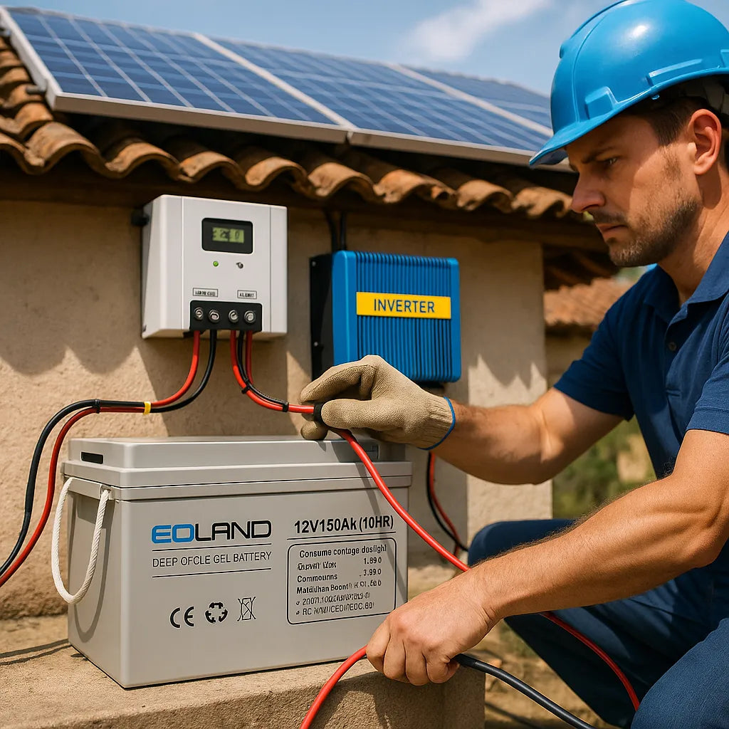 Bateria Ciclo Profundo 12v 150ah Baterias Gel Energia Solar