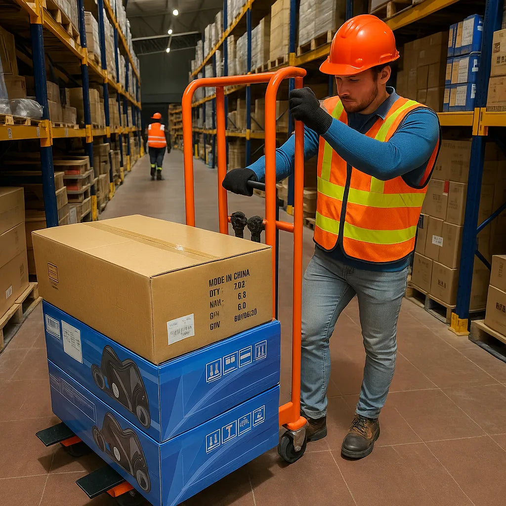 Yegua Apilador Hidraulico Manual 400 Kg 130 Cms De Elevacion