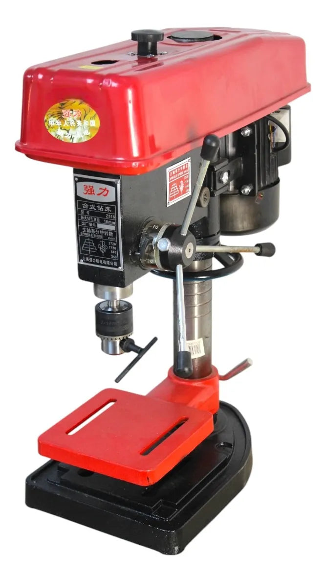Taladro De Banco Mesa Pedestal Taladro Industrial 16mm 550w
