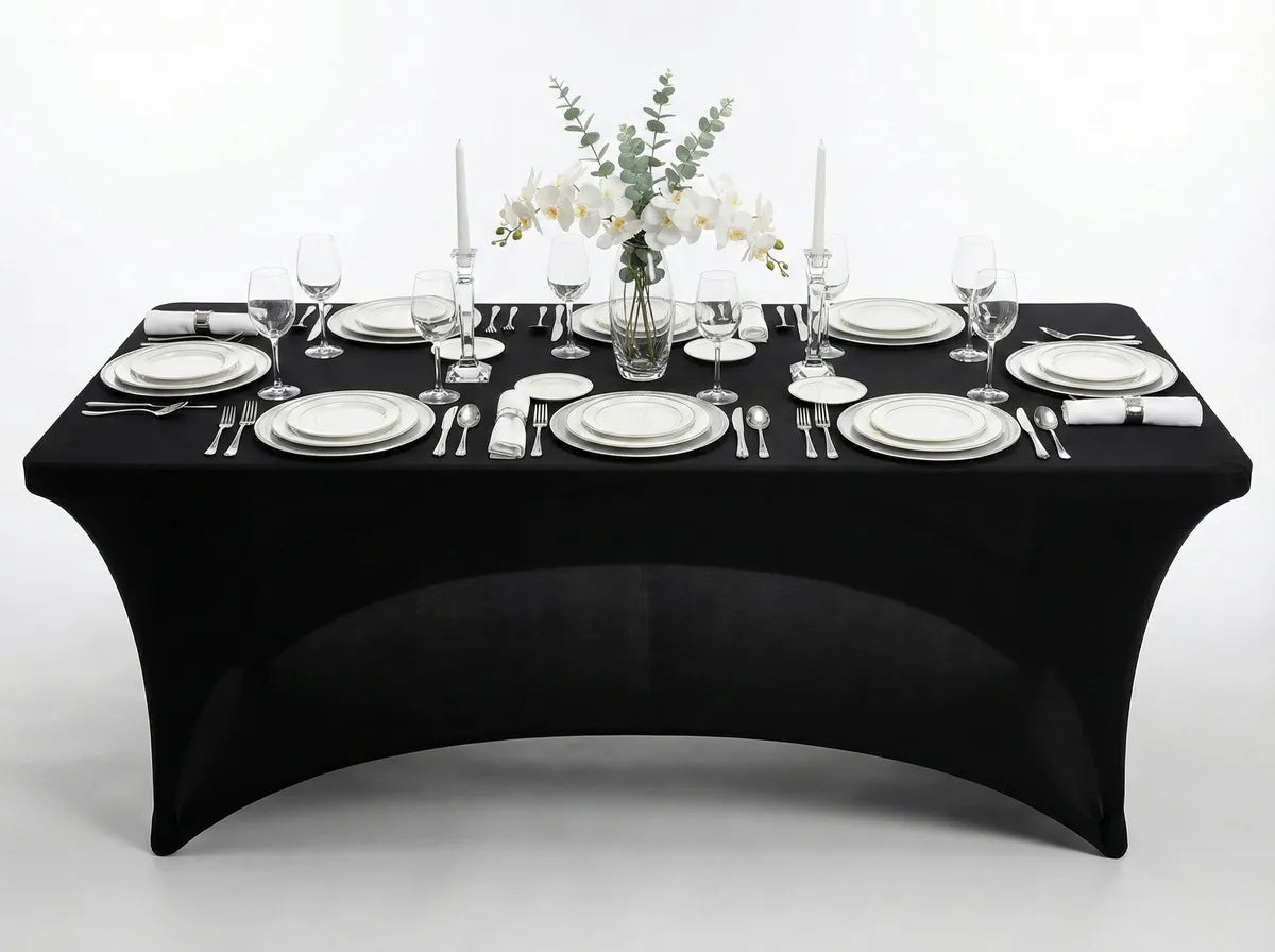 Mantel Funda Spandex Elastica Rectangular 183x75x75 Eventos
