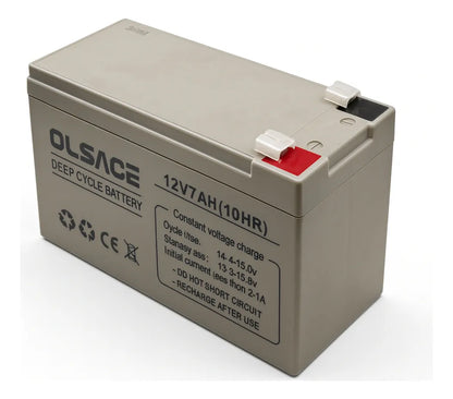Batería Gel Recargable 12v 7ah Ciclo Profundo Herramientas