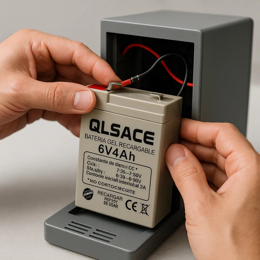 Batería 6v 4ah Gel Recargable Herramientas Ciclo Profundo