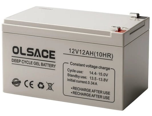 Batería Gel Recargable 12v 12ah Ciclo Profundo Herramientas
