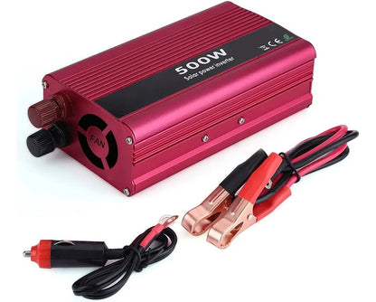 Inversor Voltaje Corriente Auto Portátil 500w