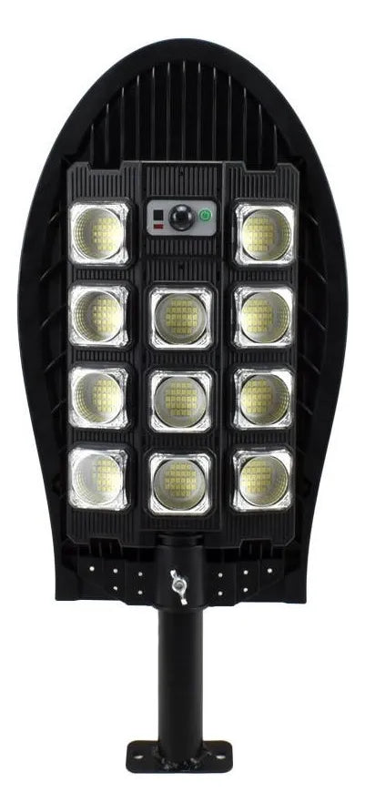 Pack X2 Foco Led Exterior Sensor Movimiento Focos Solar 600w Marrón Oscuro Blanco Frío