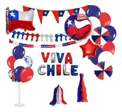 Globos Metalizados Decoracion Globos Fiestas Patrias 40cm