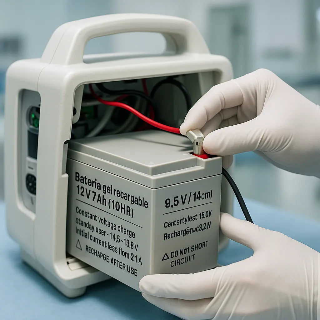 Batería Gel Recargable 12v 7ah Ciclo Profundo Herramientas
