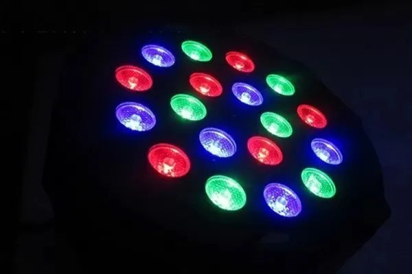 Packx4 Proyector Led Rgb Dmx Luces Disco Luz Fiesta Rgb 1411