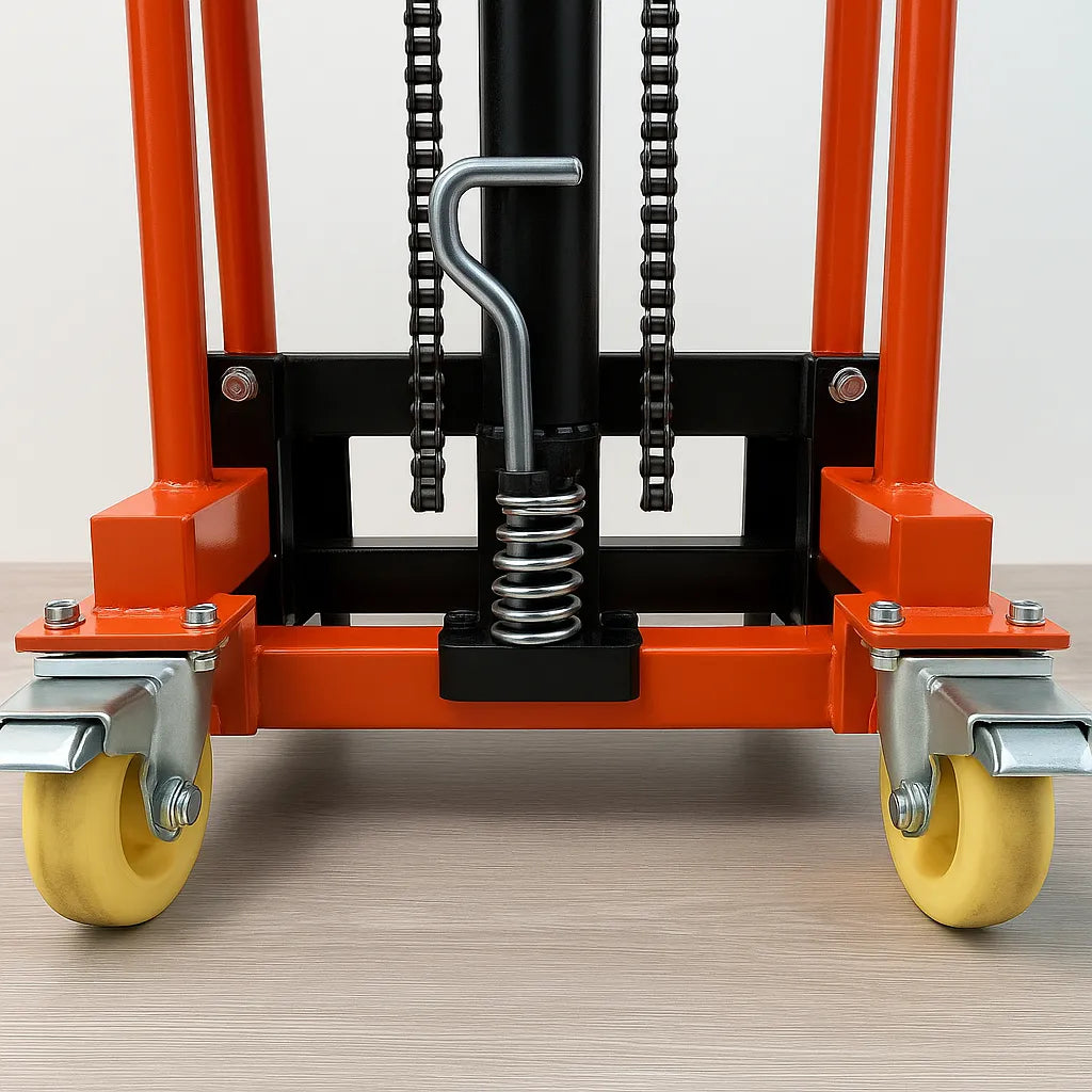 Yegua Apilador Hidraulico Manual 400 Kg 130 Cms De Elevacion