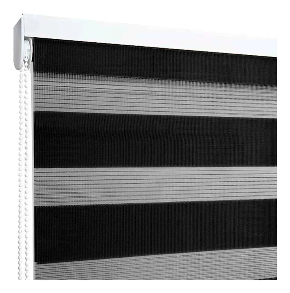 Cortinas Roller Blackout Cortina Dia Y Noche 100x200 Negro