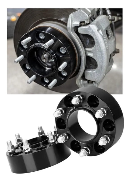 Set X2 Desplazadores Espaciadores Kit Levante 6x130-74.6-1.5