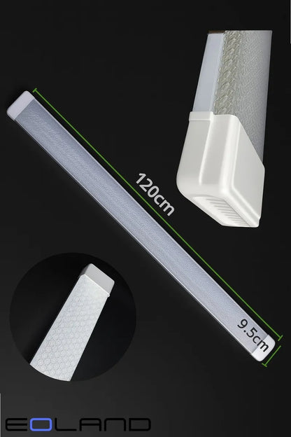 X5 Tubo Led 120cm Luces Canaleta Led Canoa Plana Tubos Led 48w