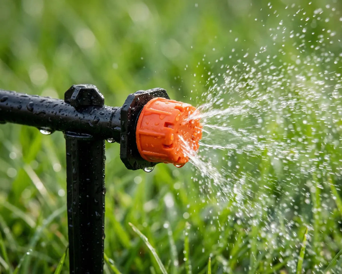 Kit Sistema Riego Agua Goteo Autocompensado Jardin 20 Metros