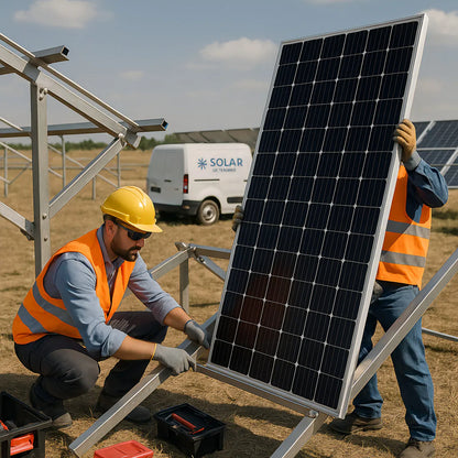 Pack X4 Panel Solar Casa Monocristalino Fotovoltaico 50w 12v