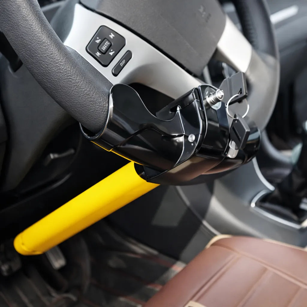 Traba Volantes Anti Robo Traba Volante Seguirdad Auto +llave