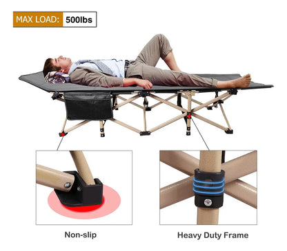 Cama Plegable Camping Cama De Campaña Catres Campaña Militar