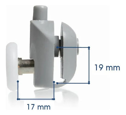 X20 Ruedas Para Puerta Ducha Baño Rueda Para Cabina Duchas