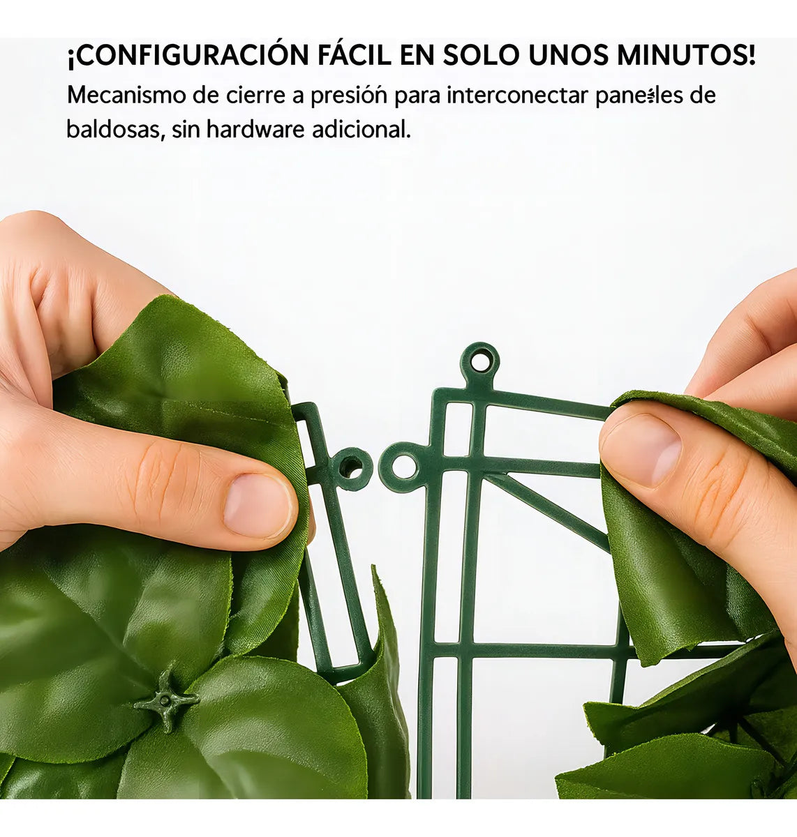 Malla Hoja Artificial Decorativas Enredadera Plasticas 3x1 M