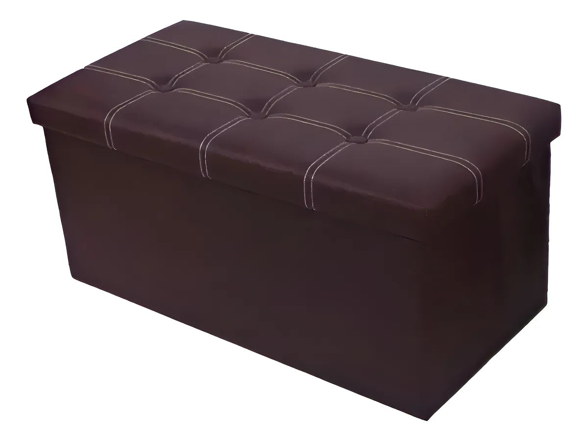 Banqueta Baul Pie De Cama Baul Puff Organizador Sillon Puff