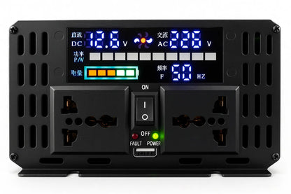 Inversor Corriente 1000w 12v A 220v Usb Ups Cargador Bateria