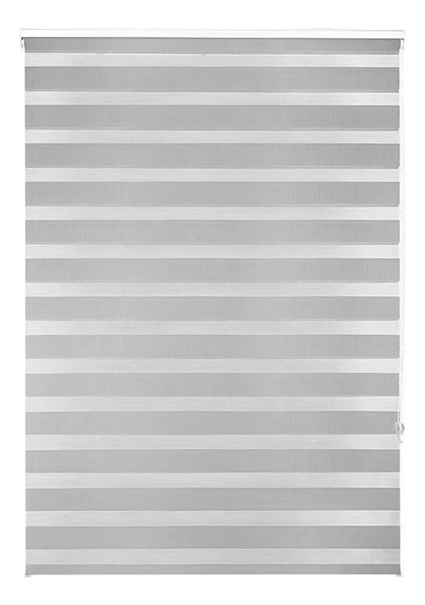 Cortina Roller Blackout Persianas Roller 150x200 Gris Liso