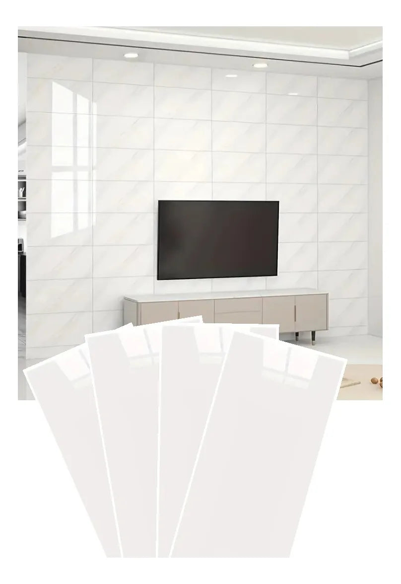 Pack X15 Palmetas Autoadhesivas Laminas Para Paredes 30x60cm