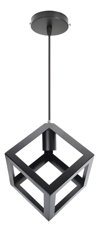 Lamparas Comedor Vintage Colgantes Modernas Lampara Cubo