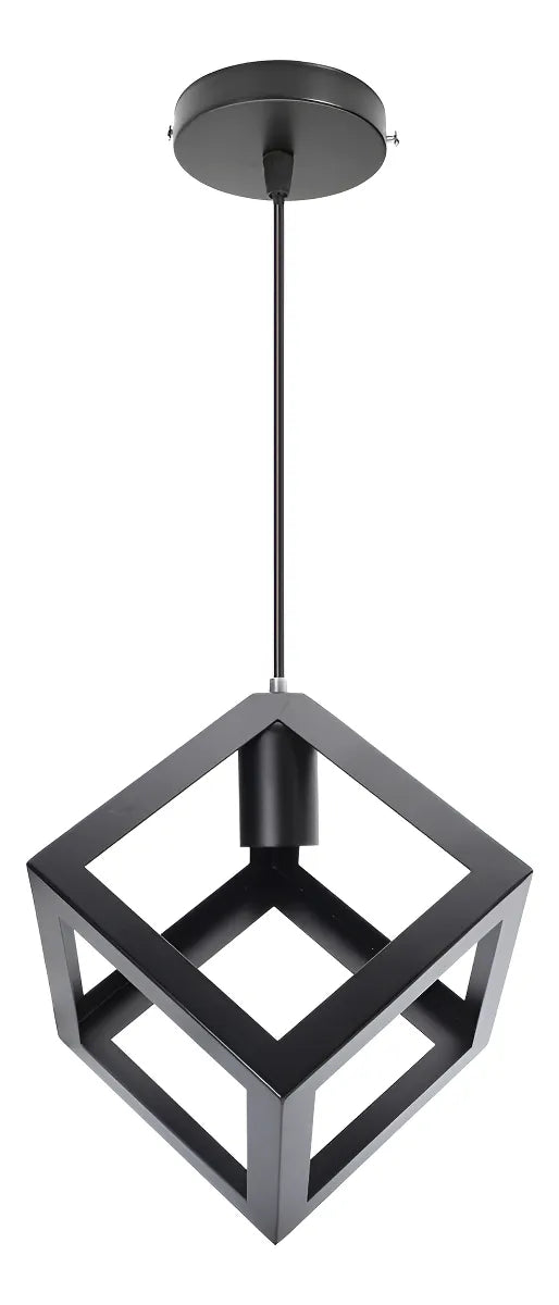 Lamparas Comedor Vintage Colgantes Modernas Lampara Cubo