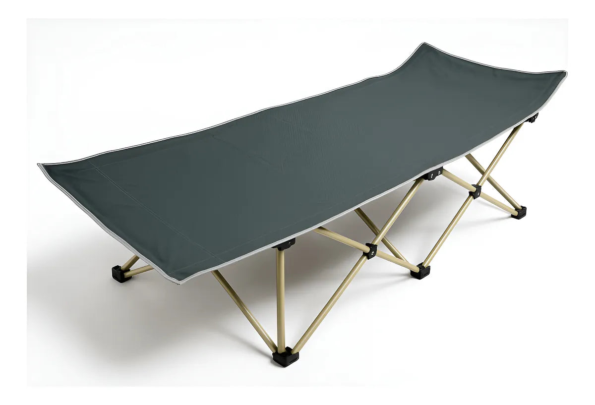 X2 Cama Plegable Camping Cama Campaña Catres Campaña Militar