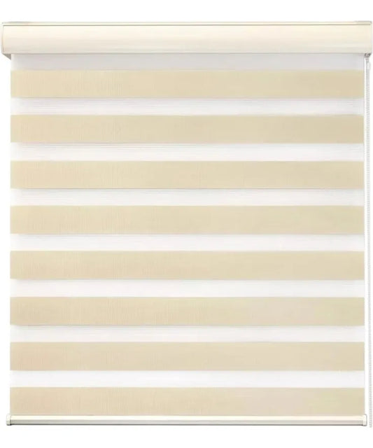 Cortina Roller Blackout Persianas Roller 60x200 Beige Liso