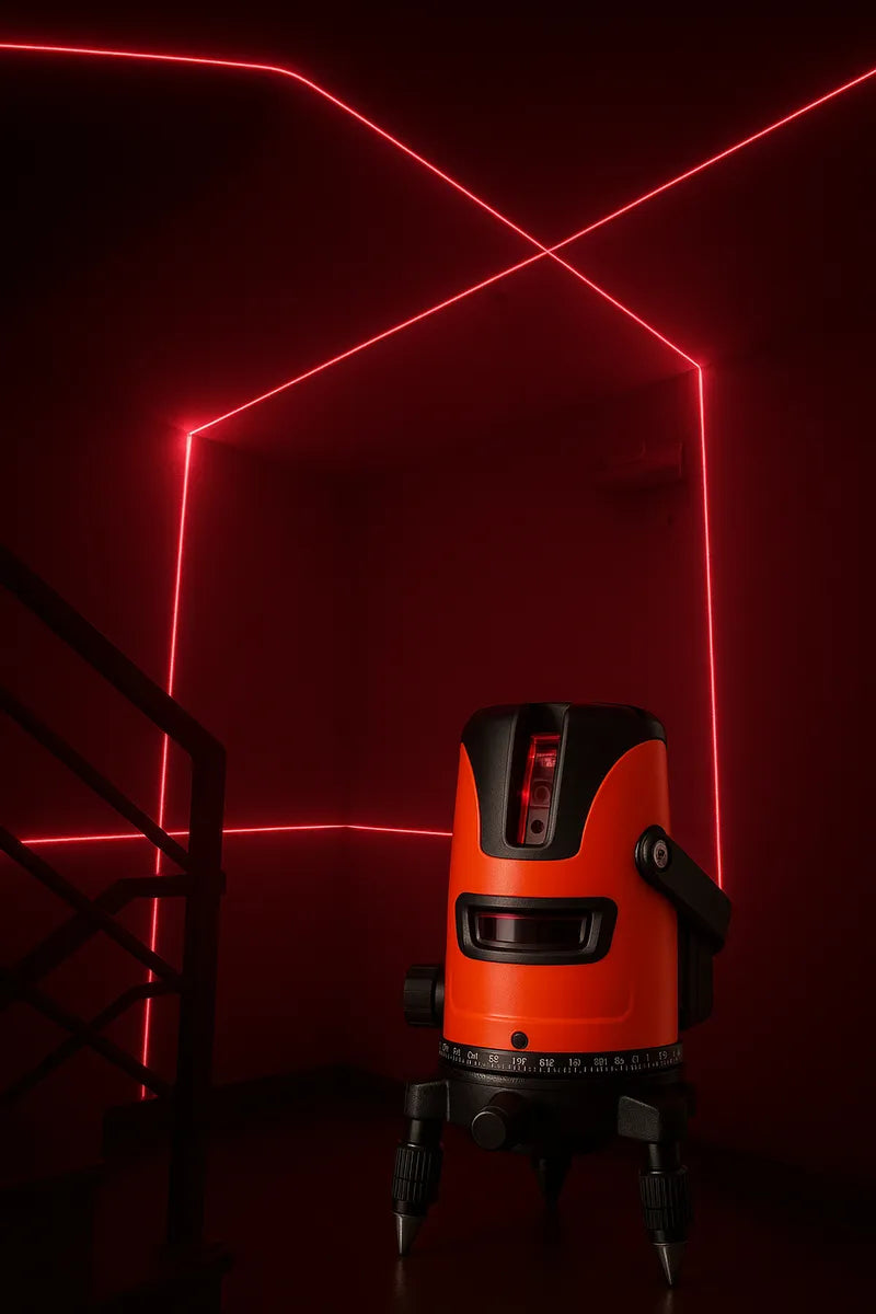 Nivel Laser 360 Rojo Nivelador Laser Nivel Con Mini Tripode Nivel Laser 360