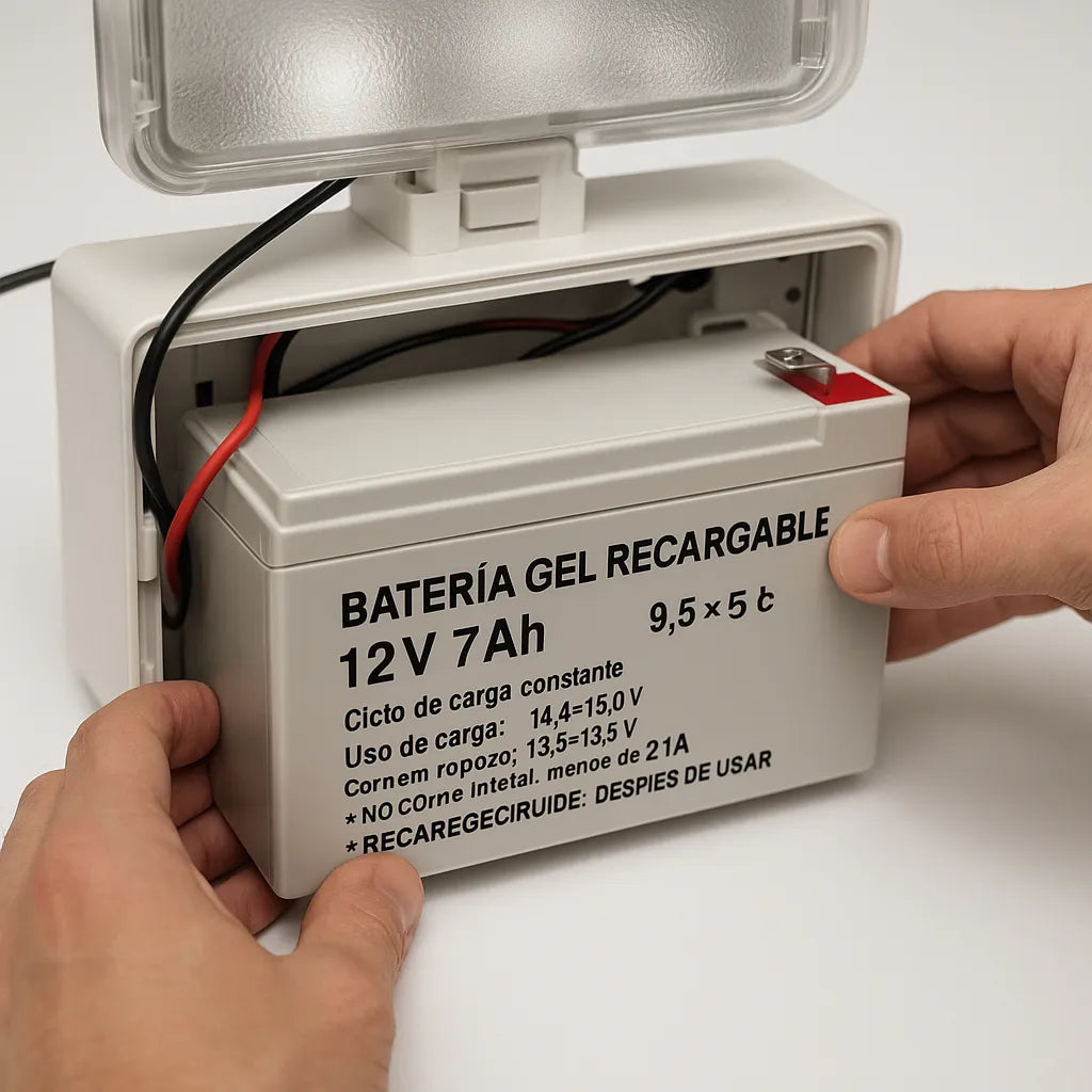 Batería Gel Recargable 12v 7ah Ciclo Profundo Herramientas