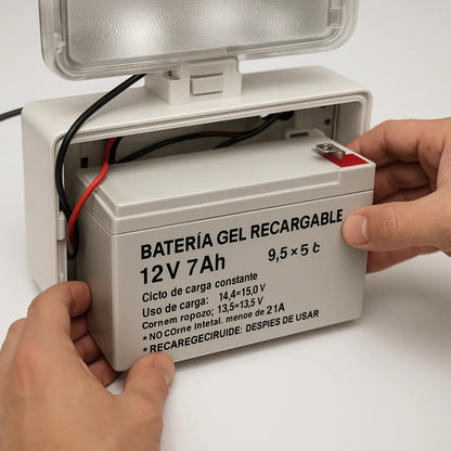 Batería Gel Recargable 12v 7ah Ciclo Profundo Herramientas