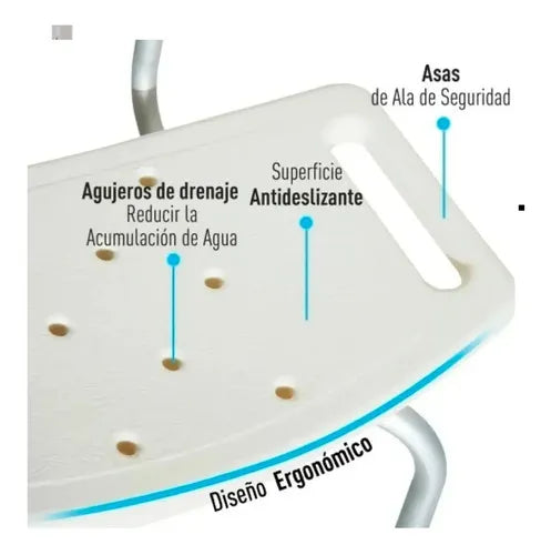 Silla De Baño Discapacitado Baños Silla Para Ducha Respaldo