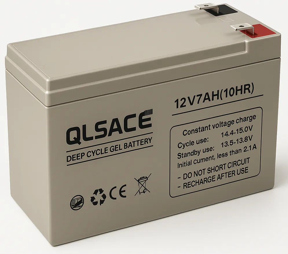 Batería Gel Recargable 12v 7ah Ciclo Profundo Herramientas
