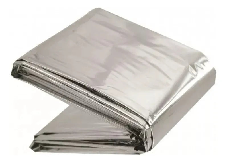 X5 Manta Termica Aluminio Eoland Emergencia Camping Supervivencia 210x130cm Manta Isotermica Calienta Cuerpo Camping Impermiable Aluminizada Trekking Outdoor Carpa