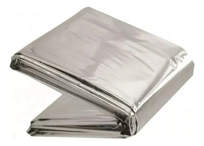 X5 Manta Termica Aluminio Eoland Emergencia Camping Supervivencia 210x130cm Manta Isotermica Calienta Cuerpo Camping Impermiable Aluminizada Trekking Outdoor Carpa