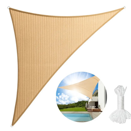 Carpa Toldo Vela Triangular Vela Sombra Lona Toldo 3x3