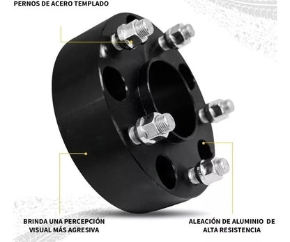 Kit Levante X2 Espaciadores Desplazadores 5x139.7-108.1-2pul