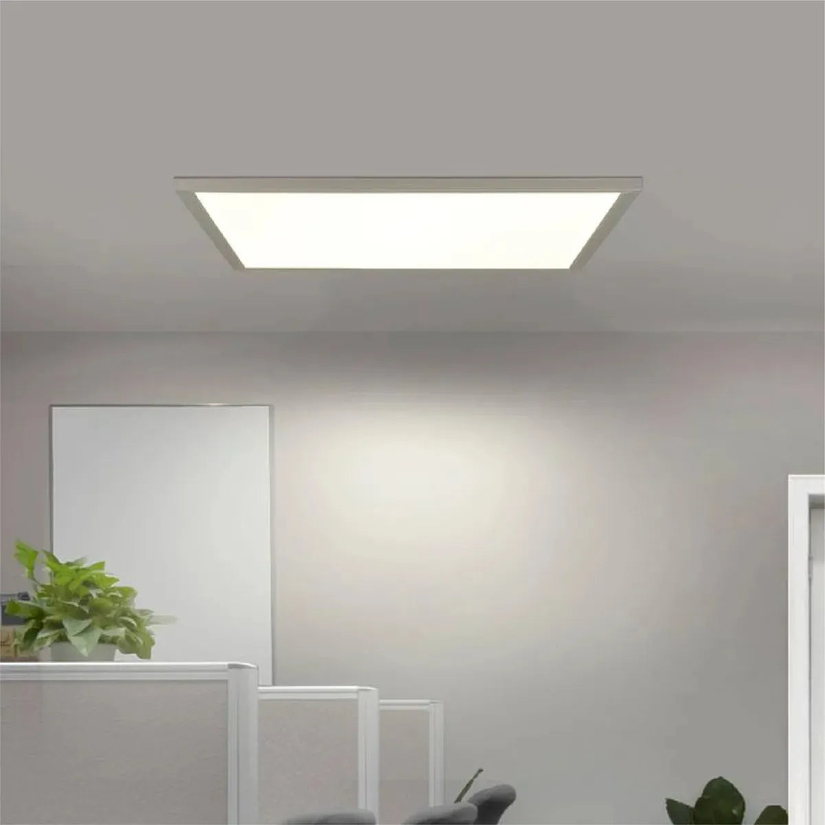 X10 Panel Plafón Foco Led Embutido 48w Blanco Luz Frio 60x60cm