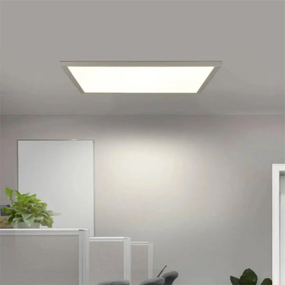 X10 Panel Plafón Foco Led Embutido 48w Blanco Luz Frio 60x60cm