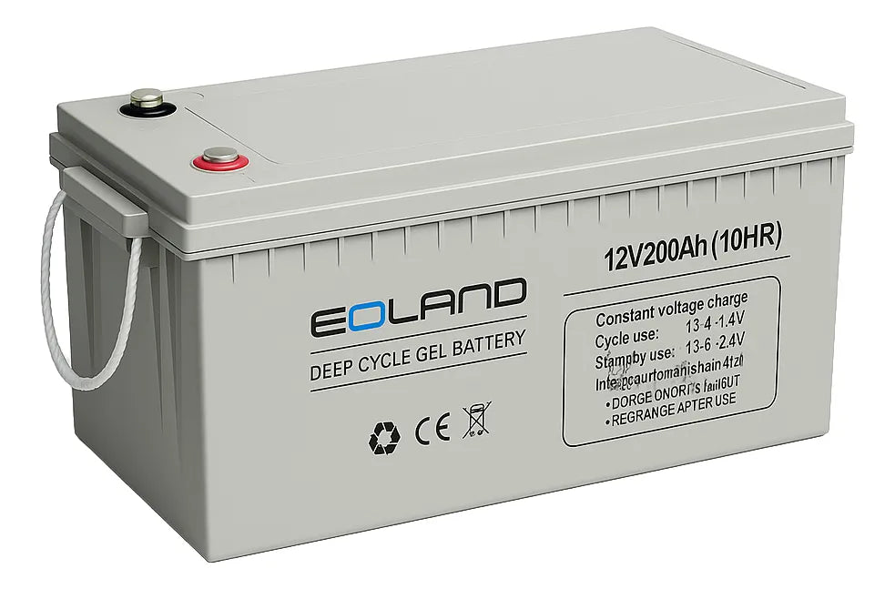 Bateria Ciclo Profundo 12v 200ah Baterias Gel Energia Solar
