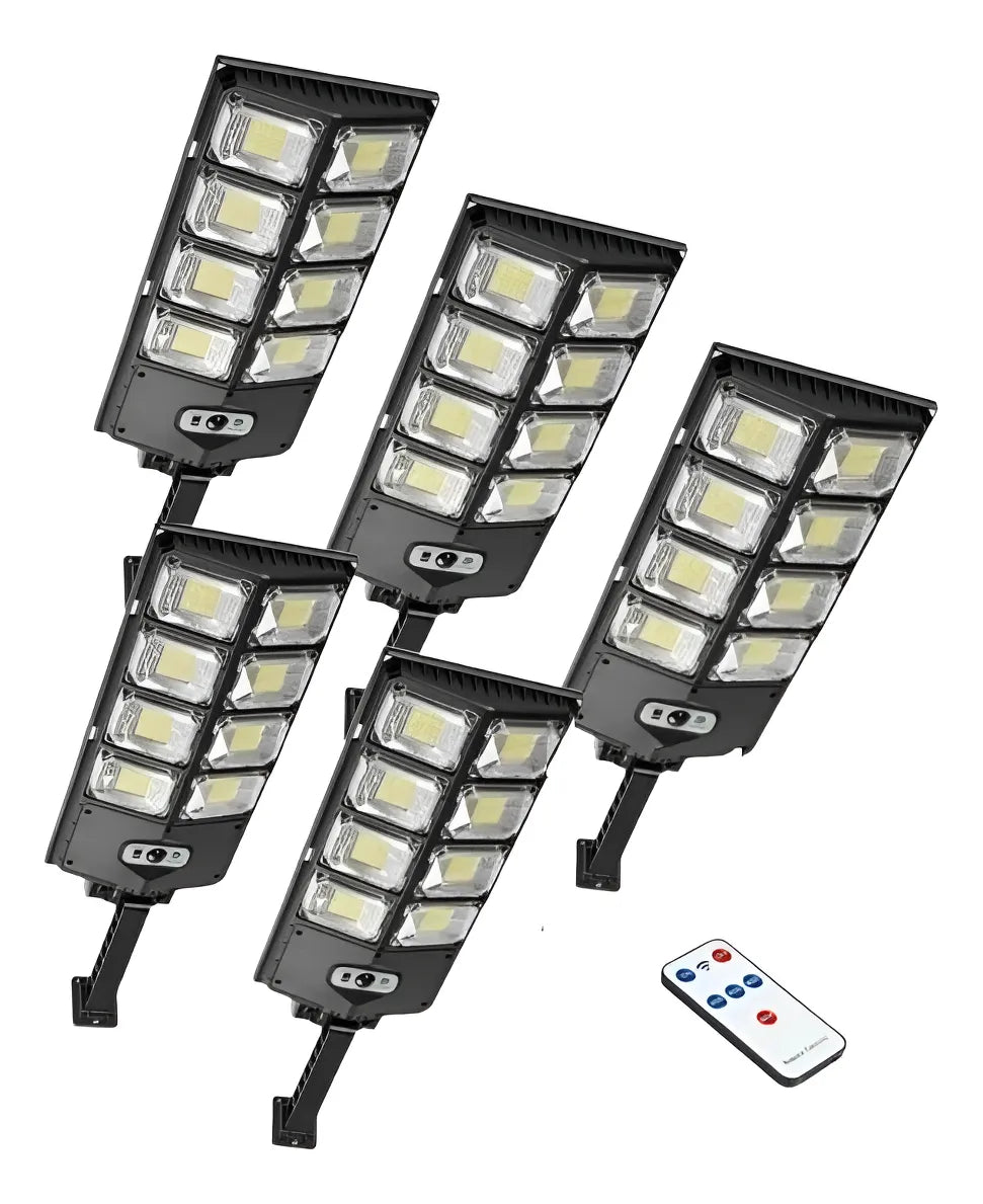 X5 Focos Led Con Sensor Exterior Focos Solares Potente Led 200w