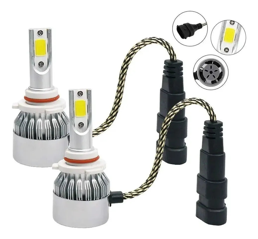 Kit Luces Led 9005 Luz Hd Ampolletas Turbo Led Luz Auto 36w