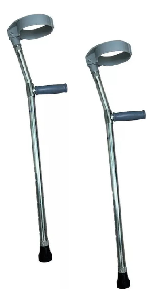 Pack X2 Baston Codera Movil Ortopedico Ajustable Canadiense