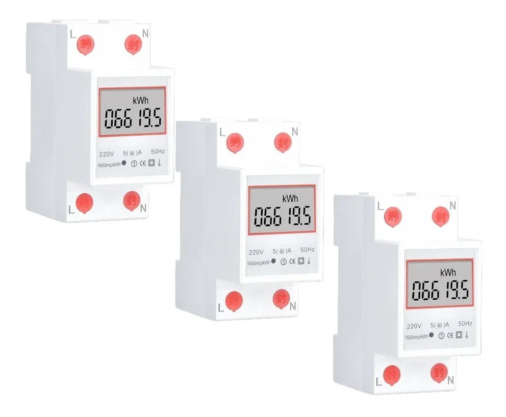 X3 Medidor Electrico Monofasico Medidores Remarcador