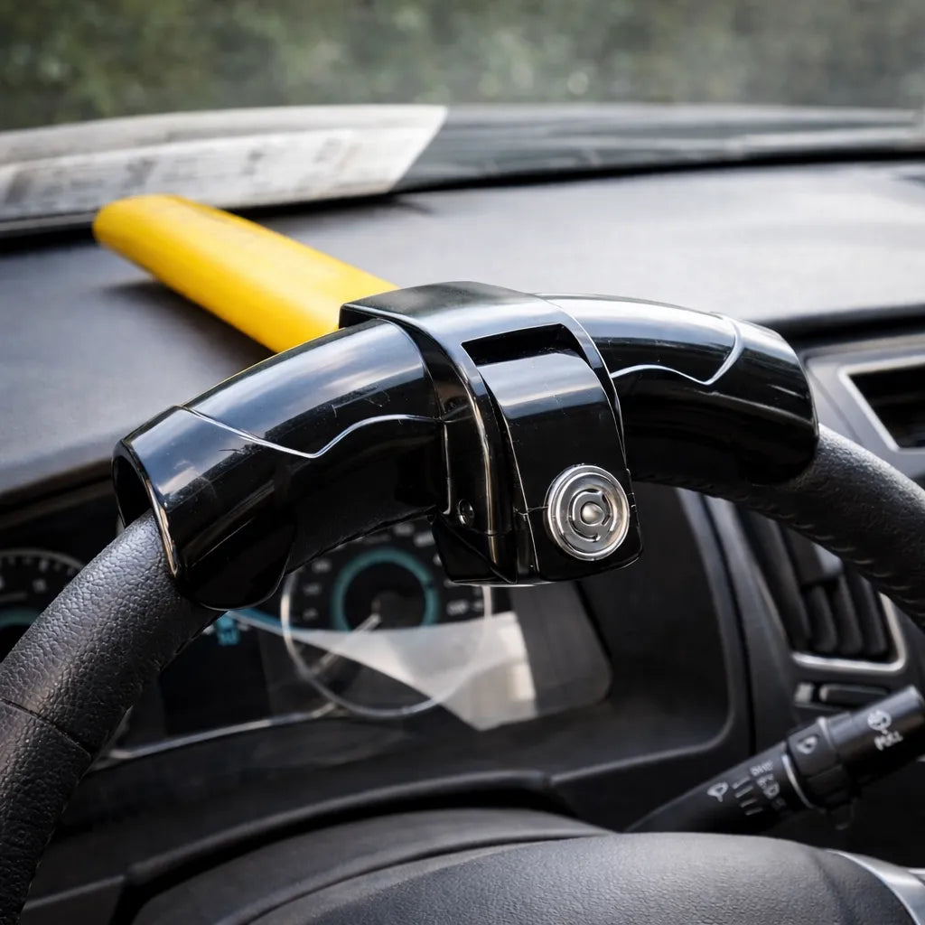 Traba Volantes Anti Robo Traba Volante Seguirdad Auto +llave