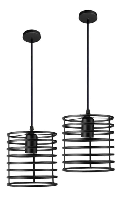 X2 Lampara Vintage Colgante Techo Lamparas Rusticas Colgantes