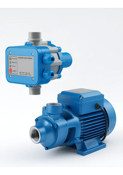 Kit Bomba De Agua 1/2hp 220v + Controlador Presión Electrico